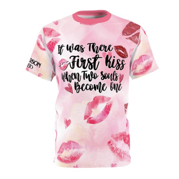 Tee -It was there First Kiss Unisex Cut & Sew Tee