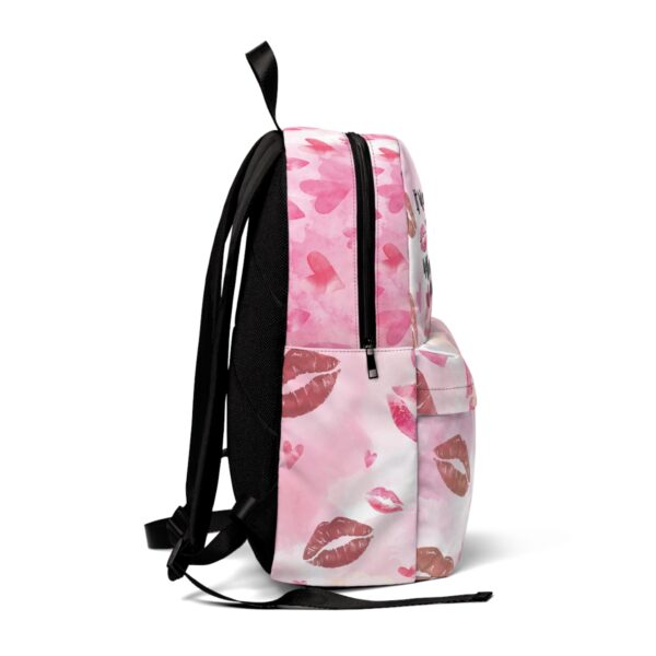 Unisex Classic Backpack It was there first kiss when two souls become one - Image 2