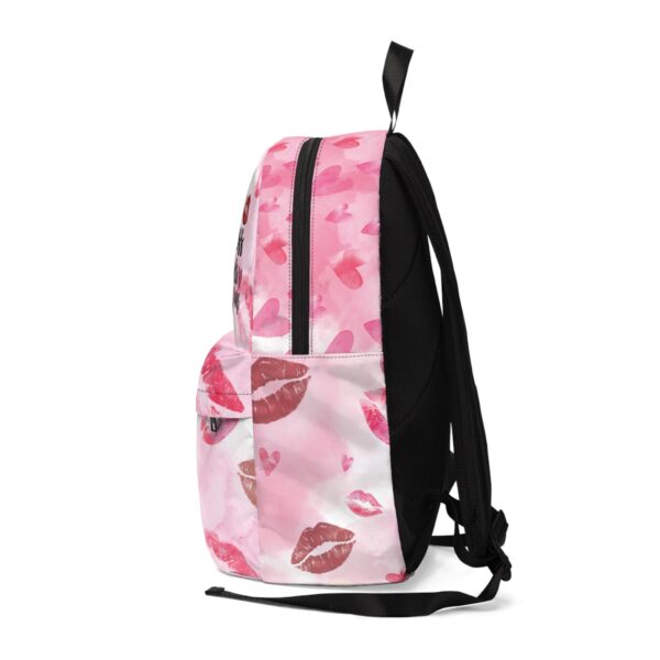 Unisex Classic Backpack It was there first kiss when two souls become one - Image 3