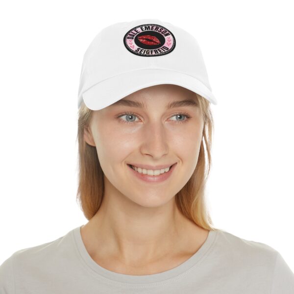 Dad Hat with Leather Patch (Round) Dale Emerson Seigfreid - Image 4