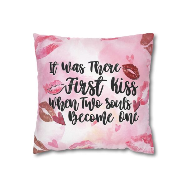 Pillowcase - First Kiss Soulmates Square Pillowcase