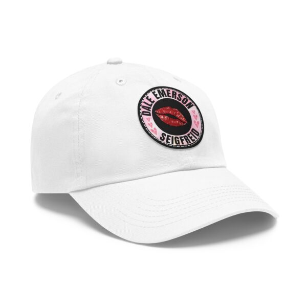 Dad Hat with Leather Patch (Round) Dale Emerson Seigfreid - Image 2