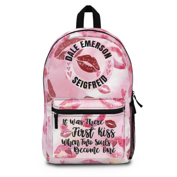 Backpack It was there first kiss, when two souls become one